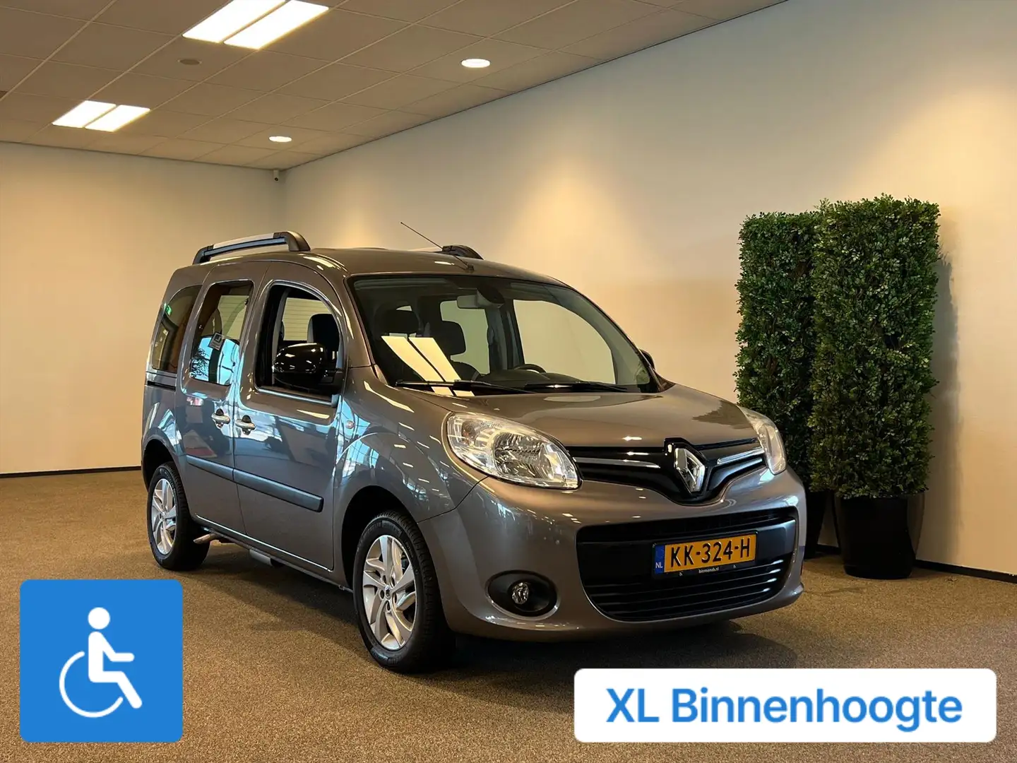 Renault Kangoo Rolstoelauto XXL-Ombouw 150cm Grijs - 1
