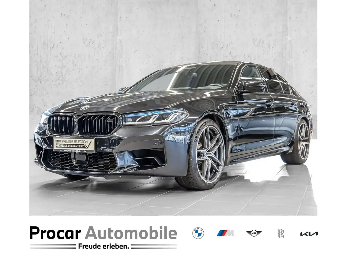 BMW M5 Limousine M Drivers Pack. B&W Laser SoftClose Чорний - 1