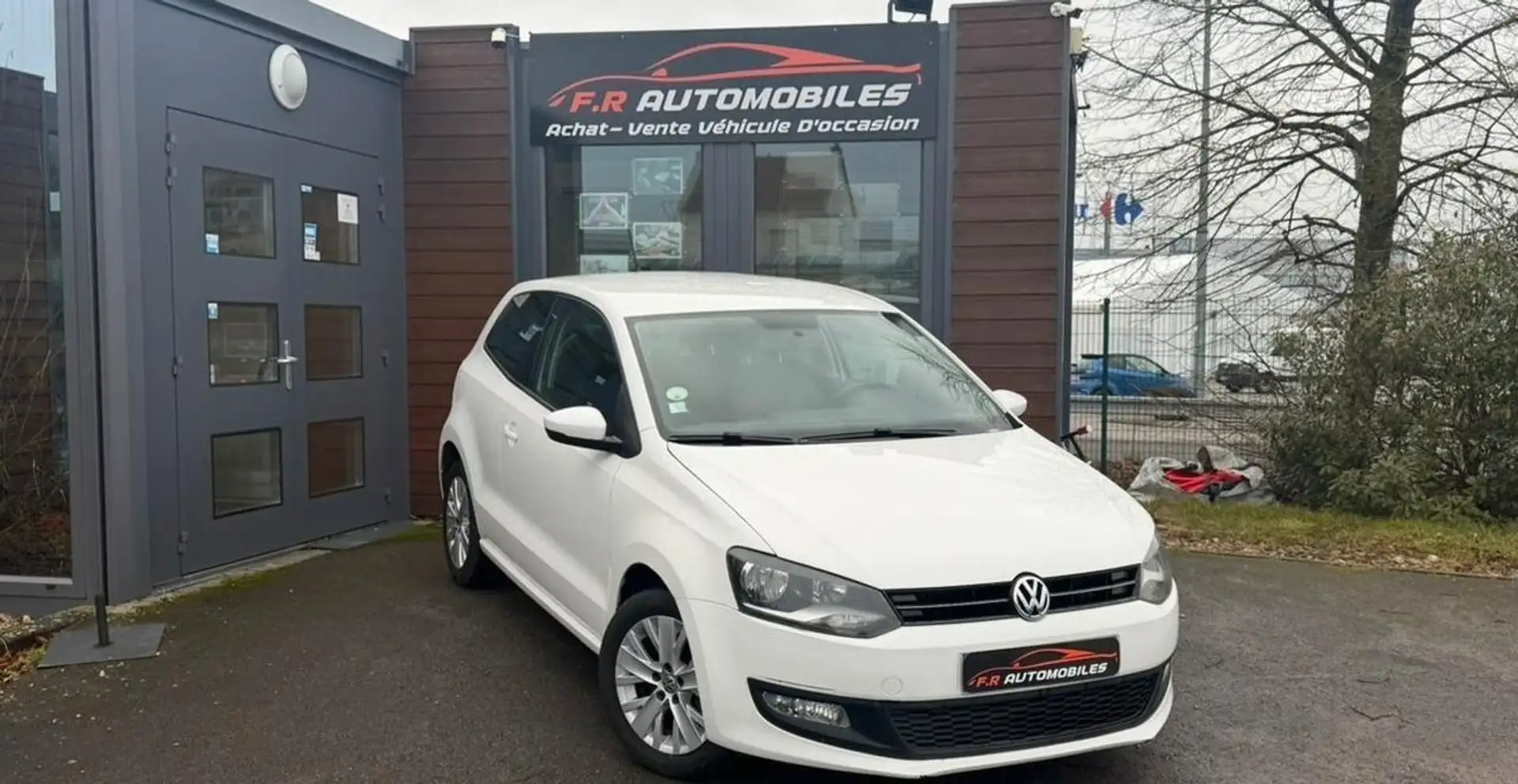 Volkswagen Polo 1.6 Tdi 90 ch Confortline Blanc - 1