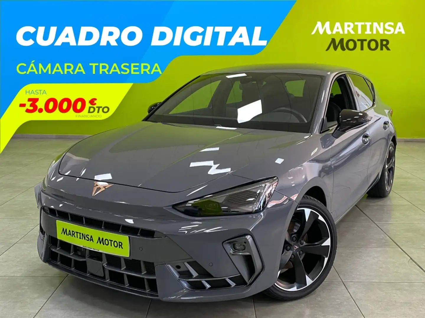 CUPRA Leon 1.5 eTSI 110 DSG Gris - 1