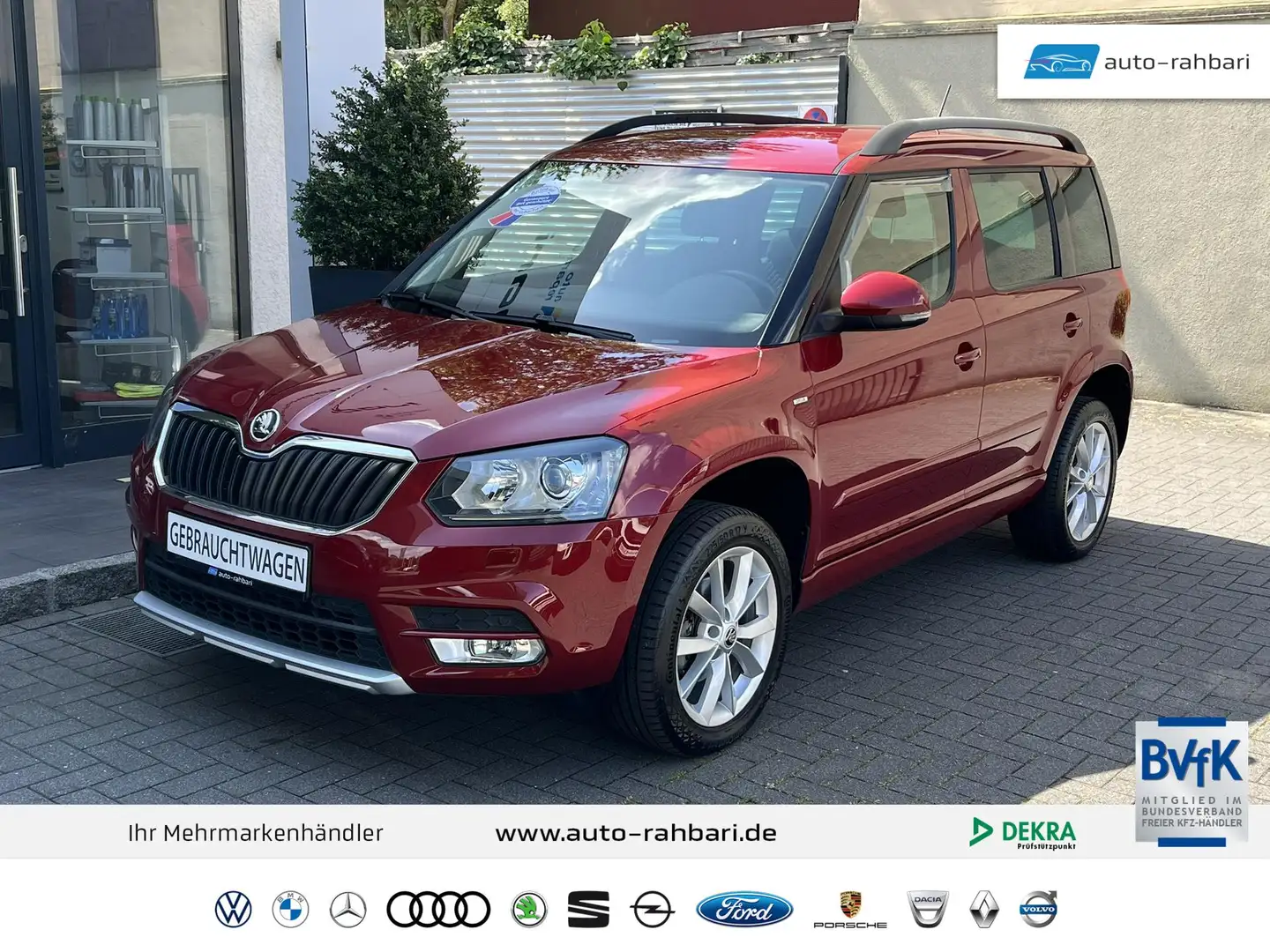 Skoda Yeti 2.0 TDI Drive 4x4 *DSG*XENON*KAMERA*GRA*PDC*DAB... Rouge - 1