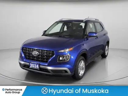 Blue 2024 Hyundai Venue SUV / Crossover  Automatic