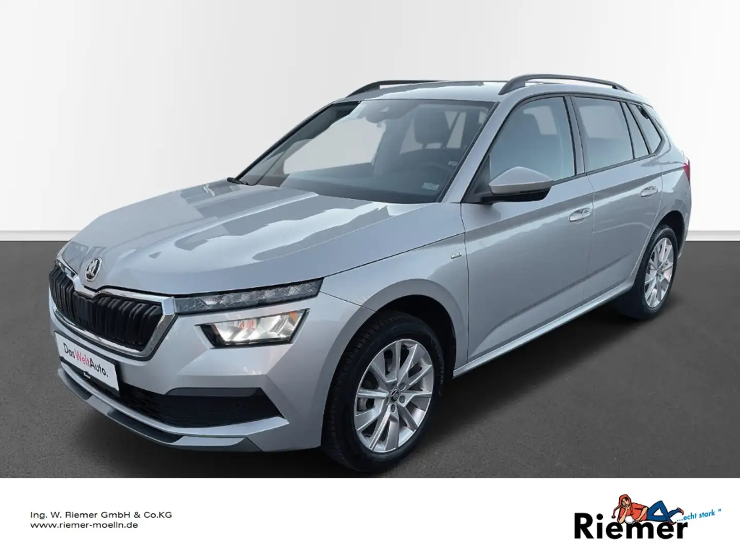 Skoda Kamiq Tour 1.0 TSi+Navi+Tel.-Vorb.+Rückfahrkam. Silber - 1