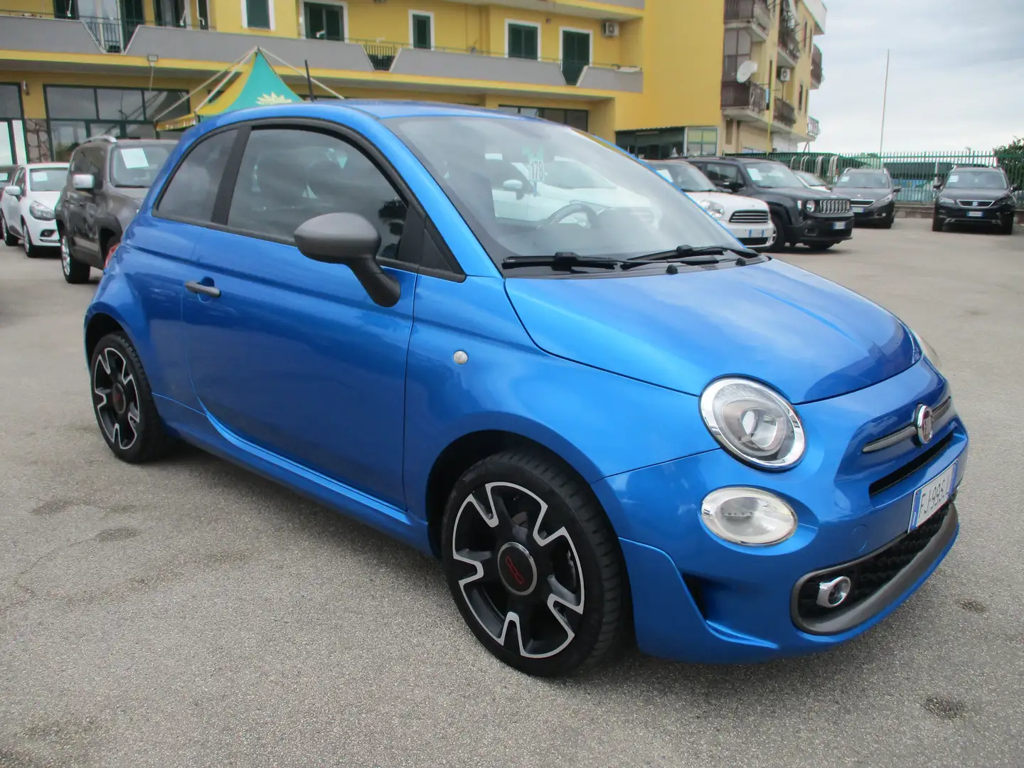 Fiat 500 500 1.2 ''S'' RIVA 69CV E6 BENZINA PELLE/LED/FULL Blu/Azzurro - 1