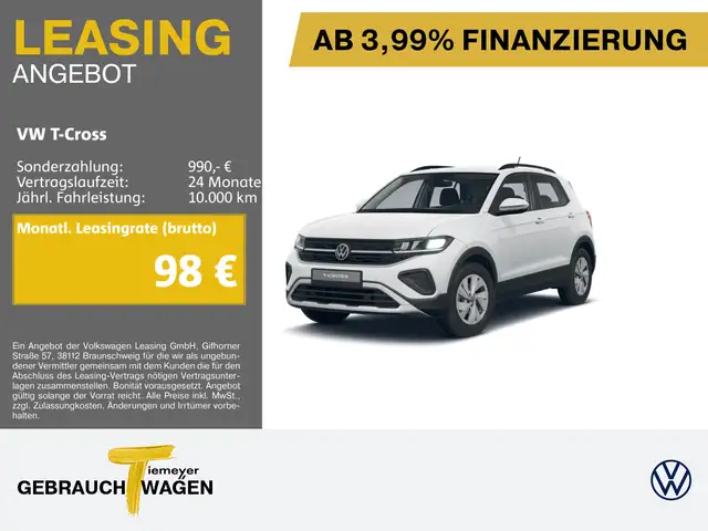 Volkswagen T-Cross 1.0 TSI LIFE KAMERA APP-CONN NAVI LED