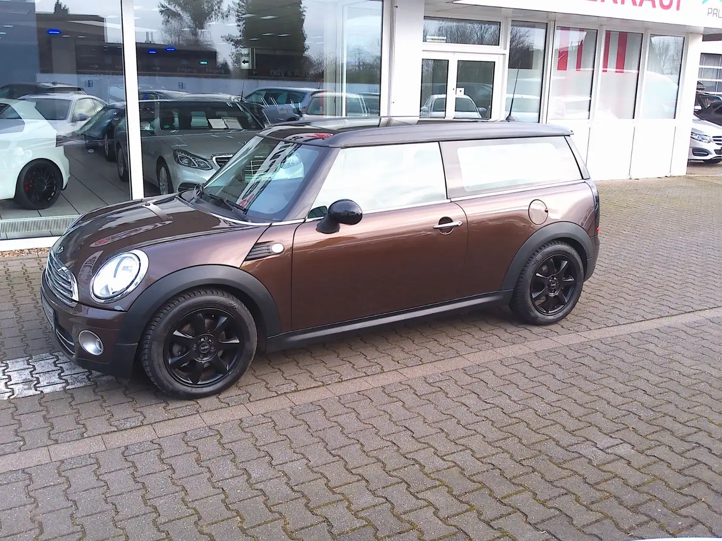 MINI Cooper D Clubman Leder Alu Pano Dach Bruin - 2