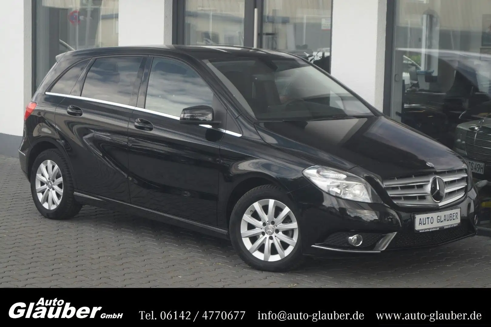 Mercedes-Benz B 180 CDI Automatik/Navi/Leder/PTS/SHZ/1.Hand Schwarz - 1