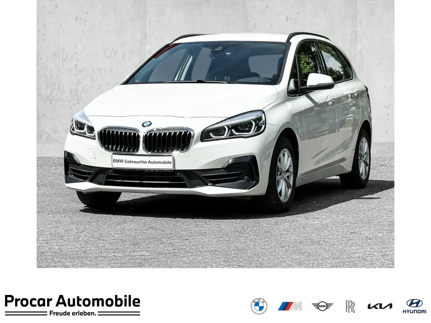 BMW 216 d NAV,SHZ,PDC Bianco - 1