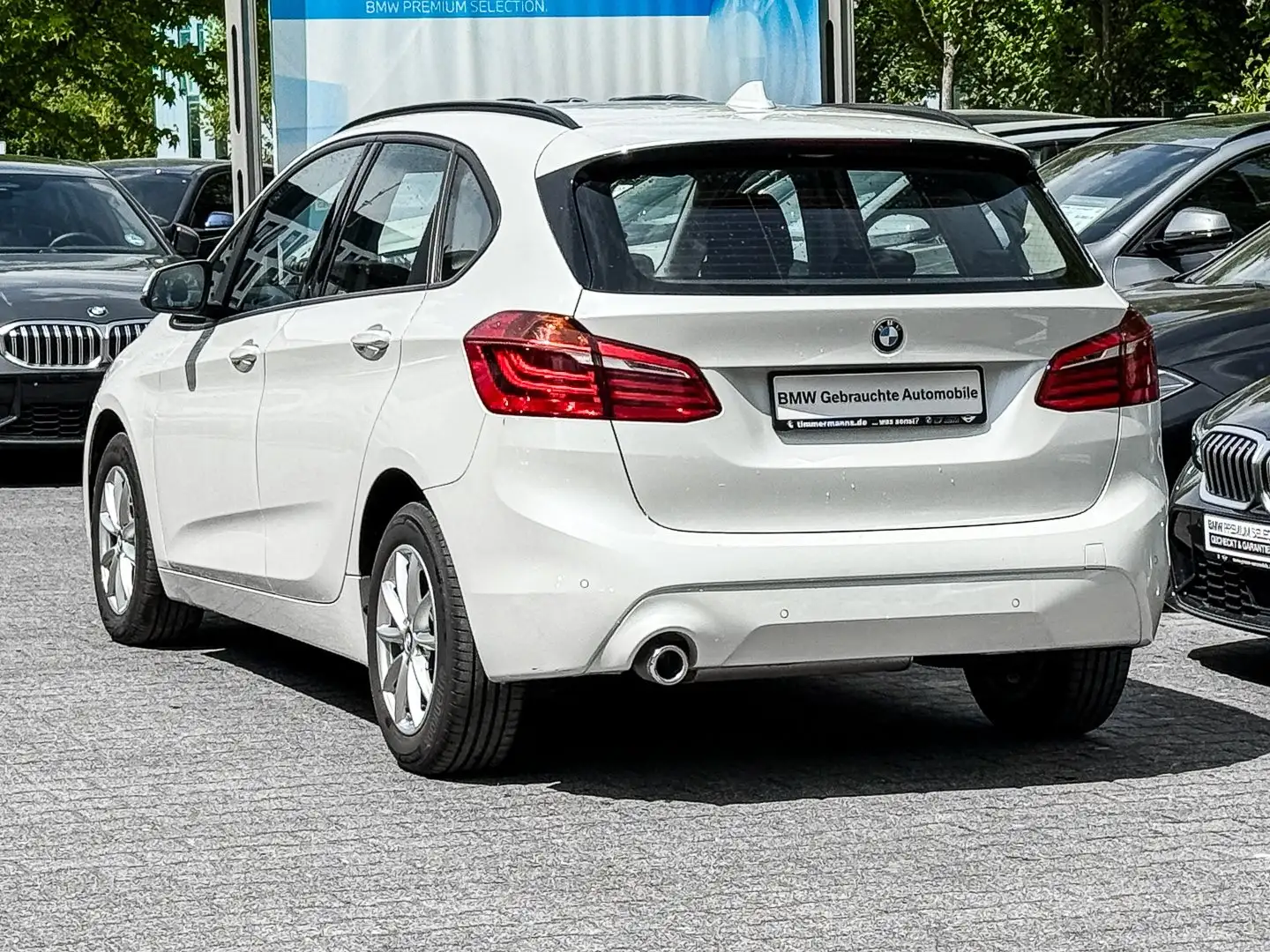 BMW 216 d NAV,SHZ,PDC Bianco - 2