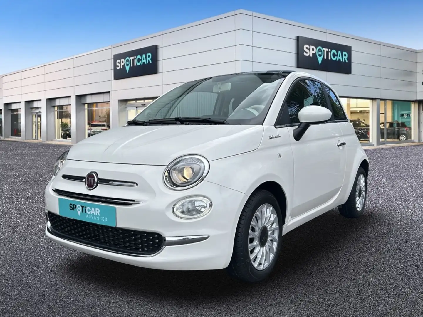 Fiat 500 1.0 Hybrid 51KW (70 CV) Dolcevita Weiß - 1