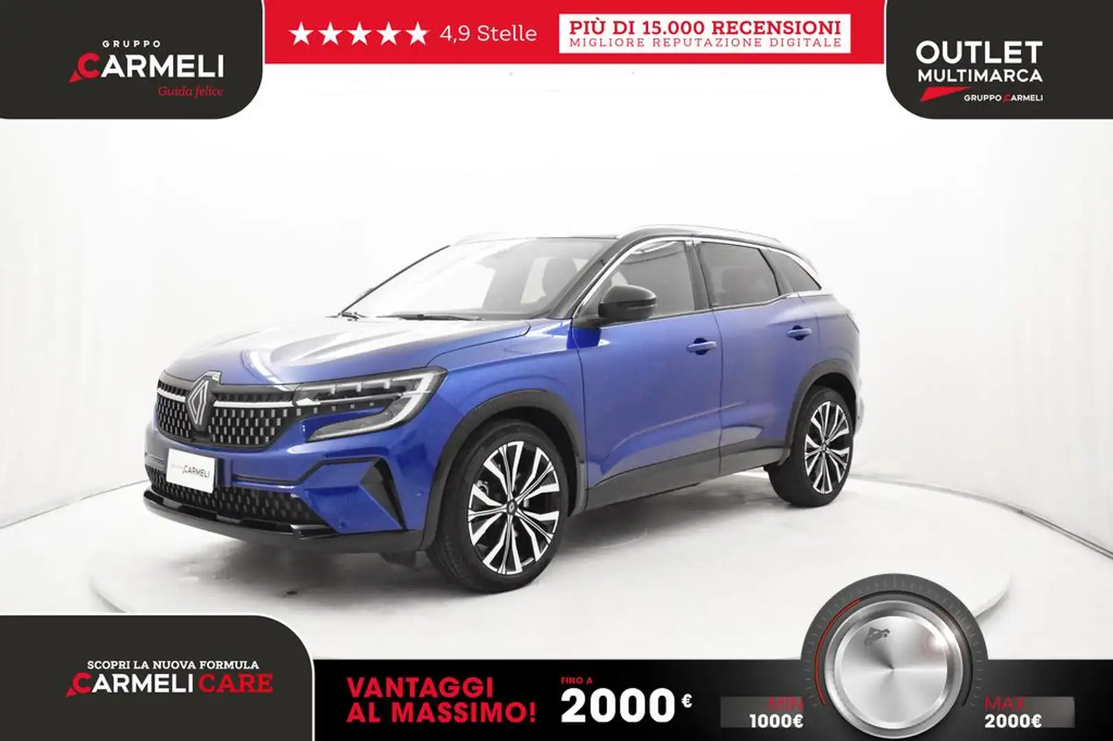 Renault Austral 1.2 E-Tech full hybrid Iconic 200cv Blu/Azzurro - 1