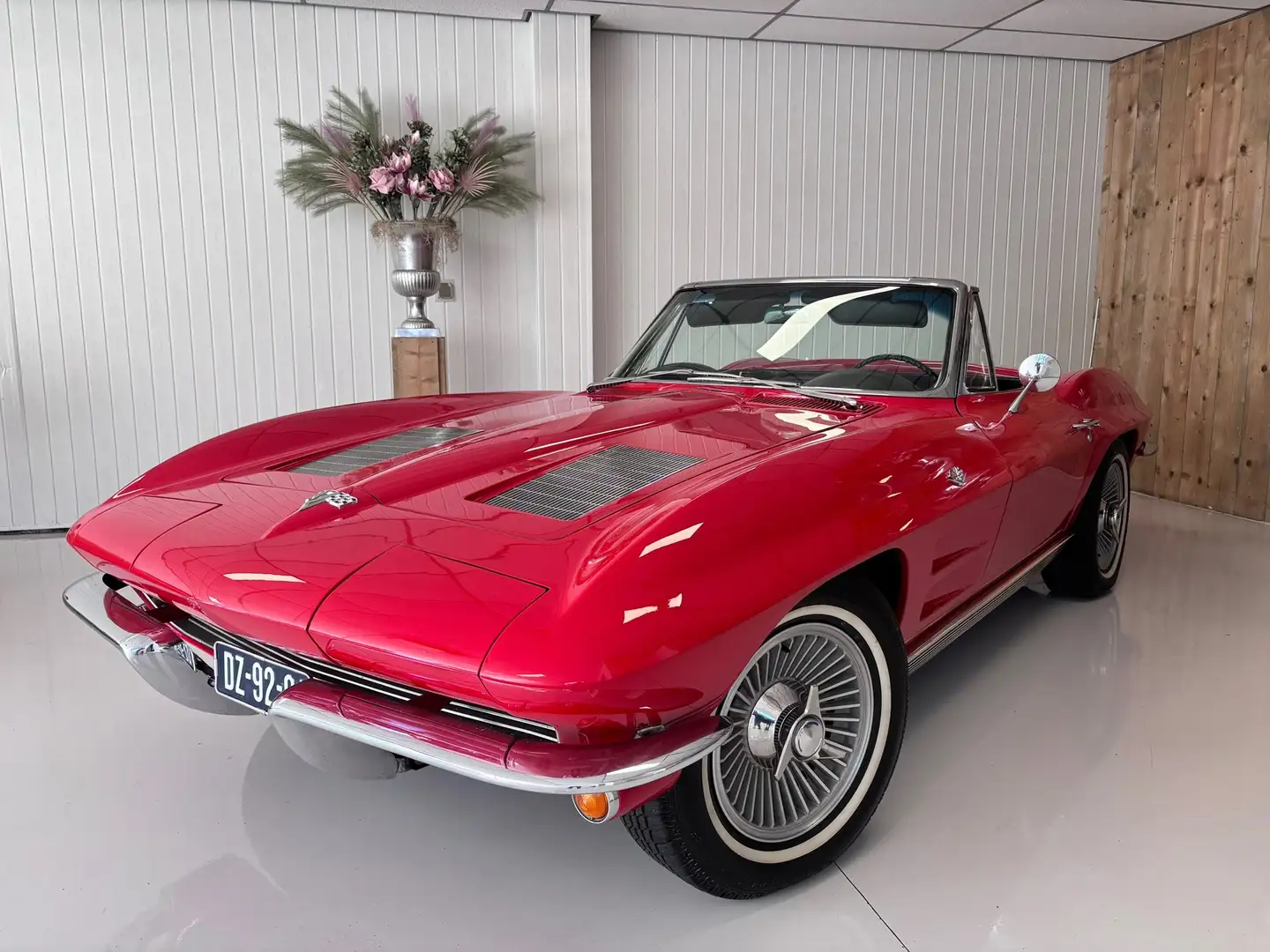 Chevrolet Corvette C2, CABRIOLET, 1963, TOP STAAT, HARDTOP, ETC.... Rouge - 1