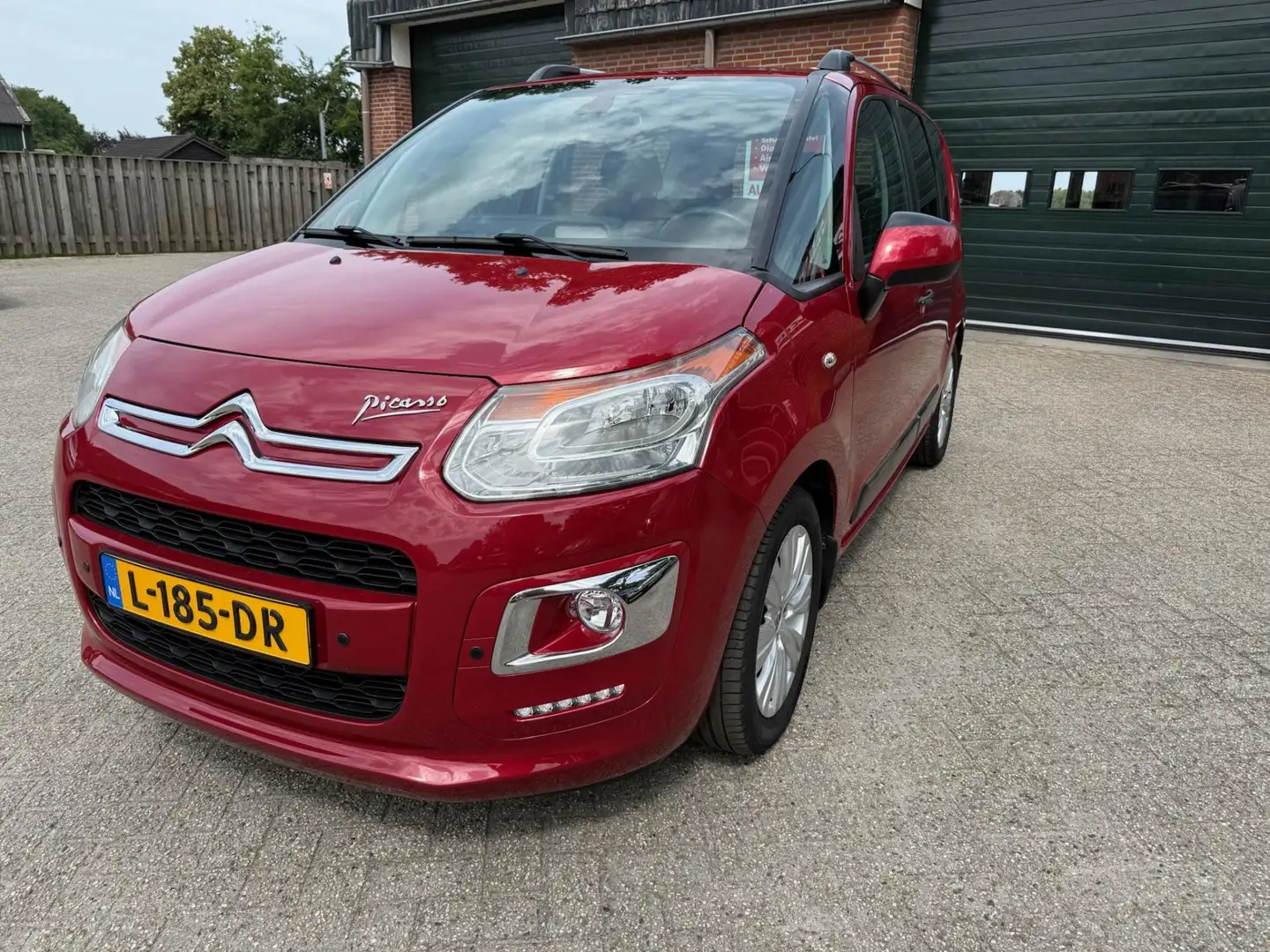 Citroen C3 Picasso 1.2 PureTech Exclusive NWE Motor + Koppeling Airco Roşu - 2