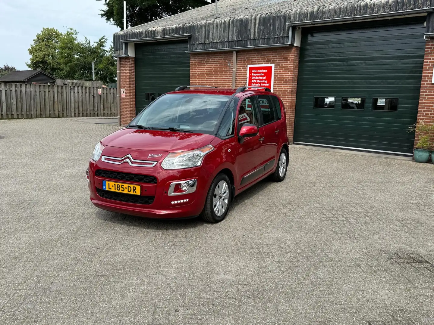 Citroen C3 Picasso 1.2 PureTech Exclusive NWE Motor + Koppeling Airco Roşu - 1