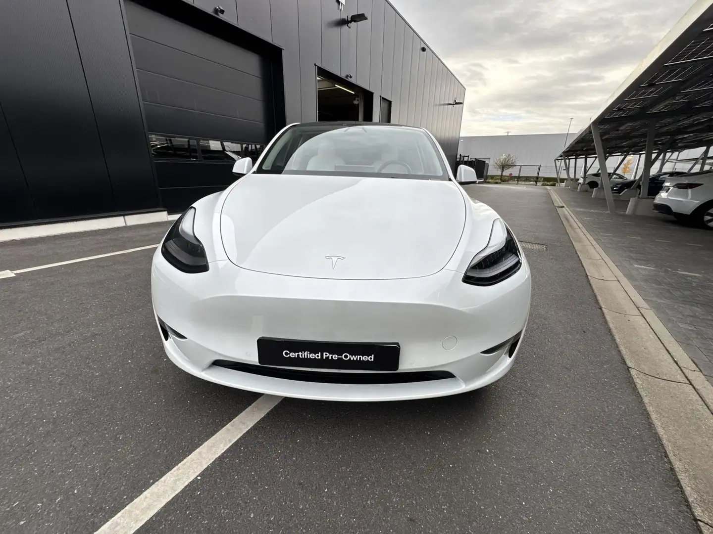 Tesla Model Y Long Range/Certified Pre owned Blanc - 2