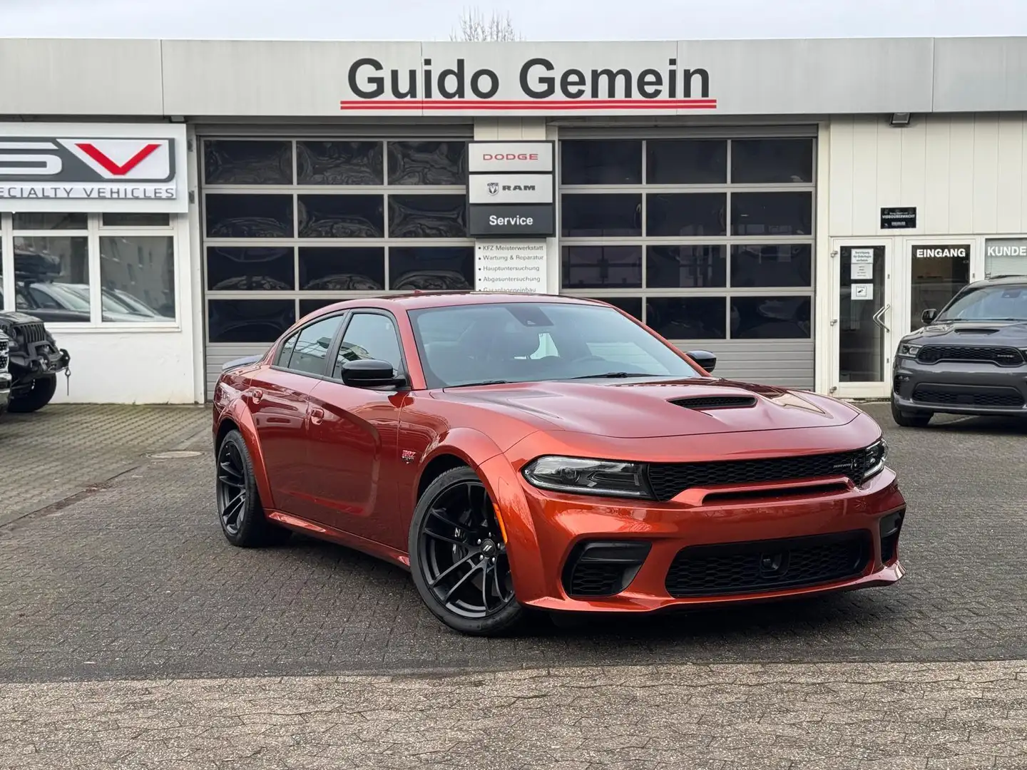 Dodge Charger R/T Scat Pack 6.4 V8 Widebody Last Call Portocaliu - 1