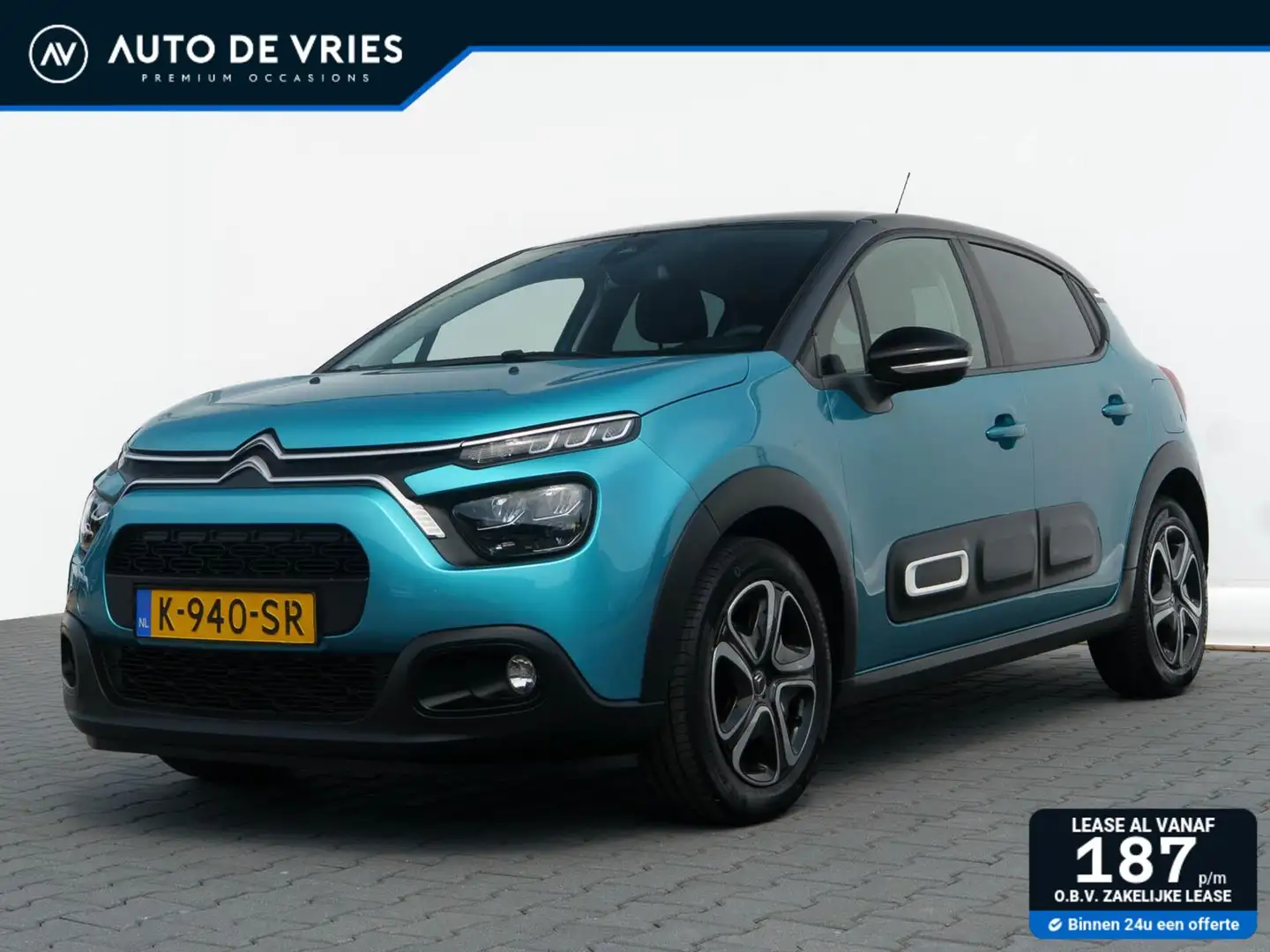 Citroen C3 1.2 PureTech Feel Edition | Full LED | Navigatie | Blau - 1