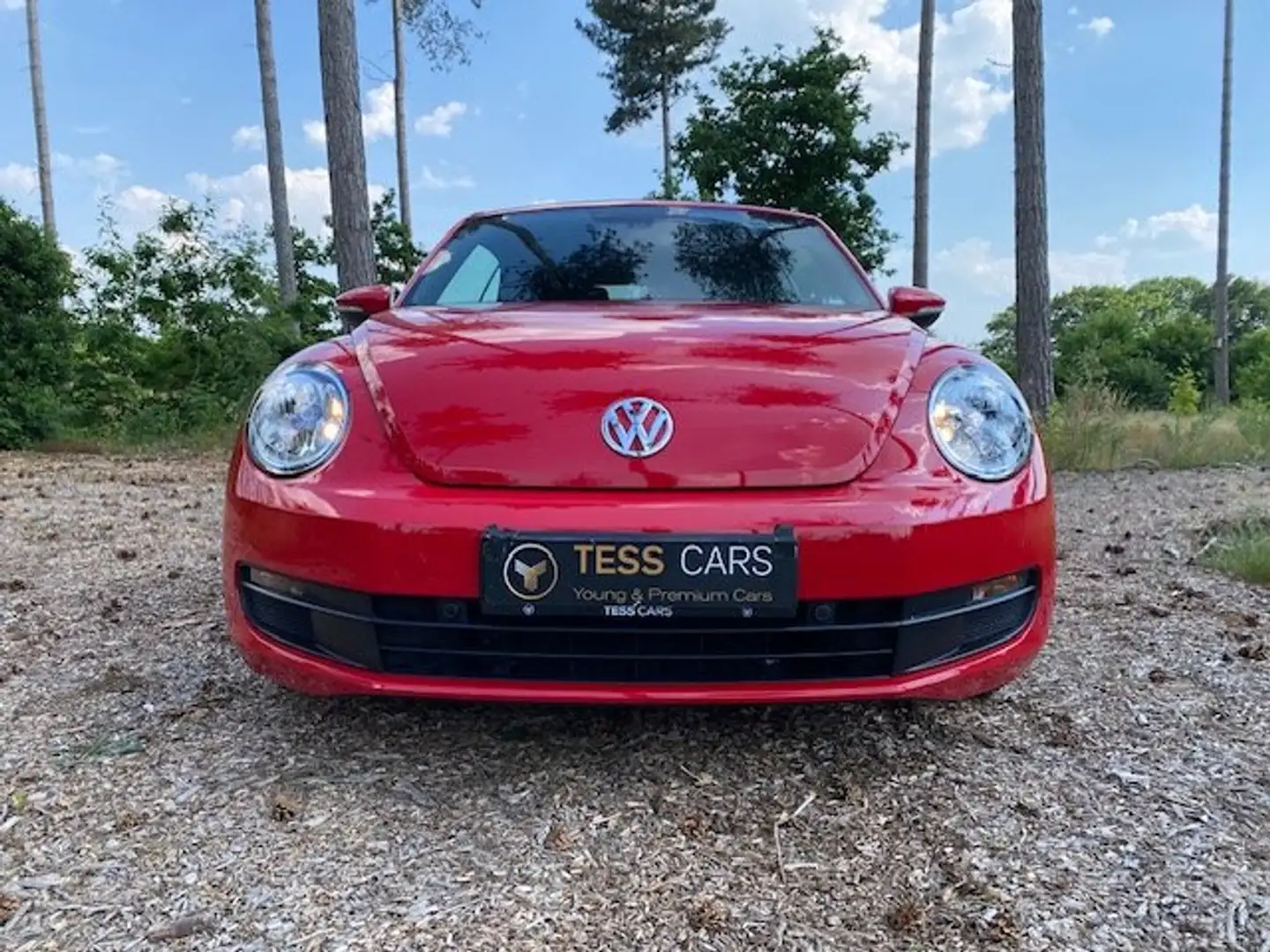 Volkswagen Beetle Airco,Navi,Verwarmde zetels voor,Windscherm... Rood - 2