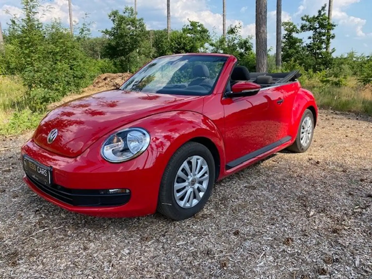 Volkswagen Beetle Airco,Navi,Verwarmde zetels voor,Windscherm... Rood - 1