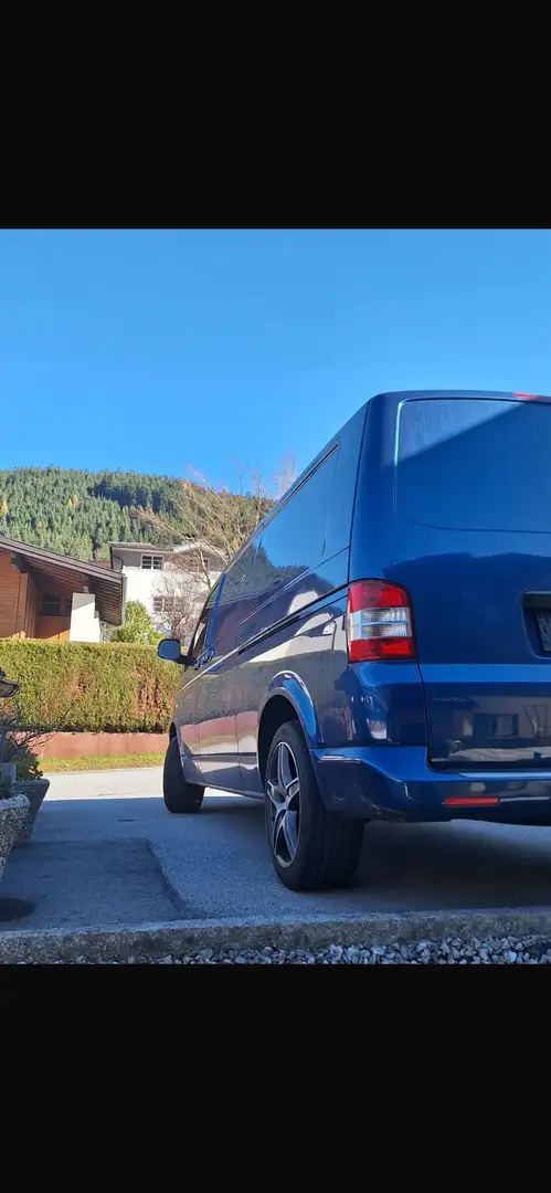 Volkswagen T5 Transporter 2.0 TDI Langer Radstand Blau - 1