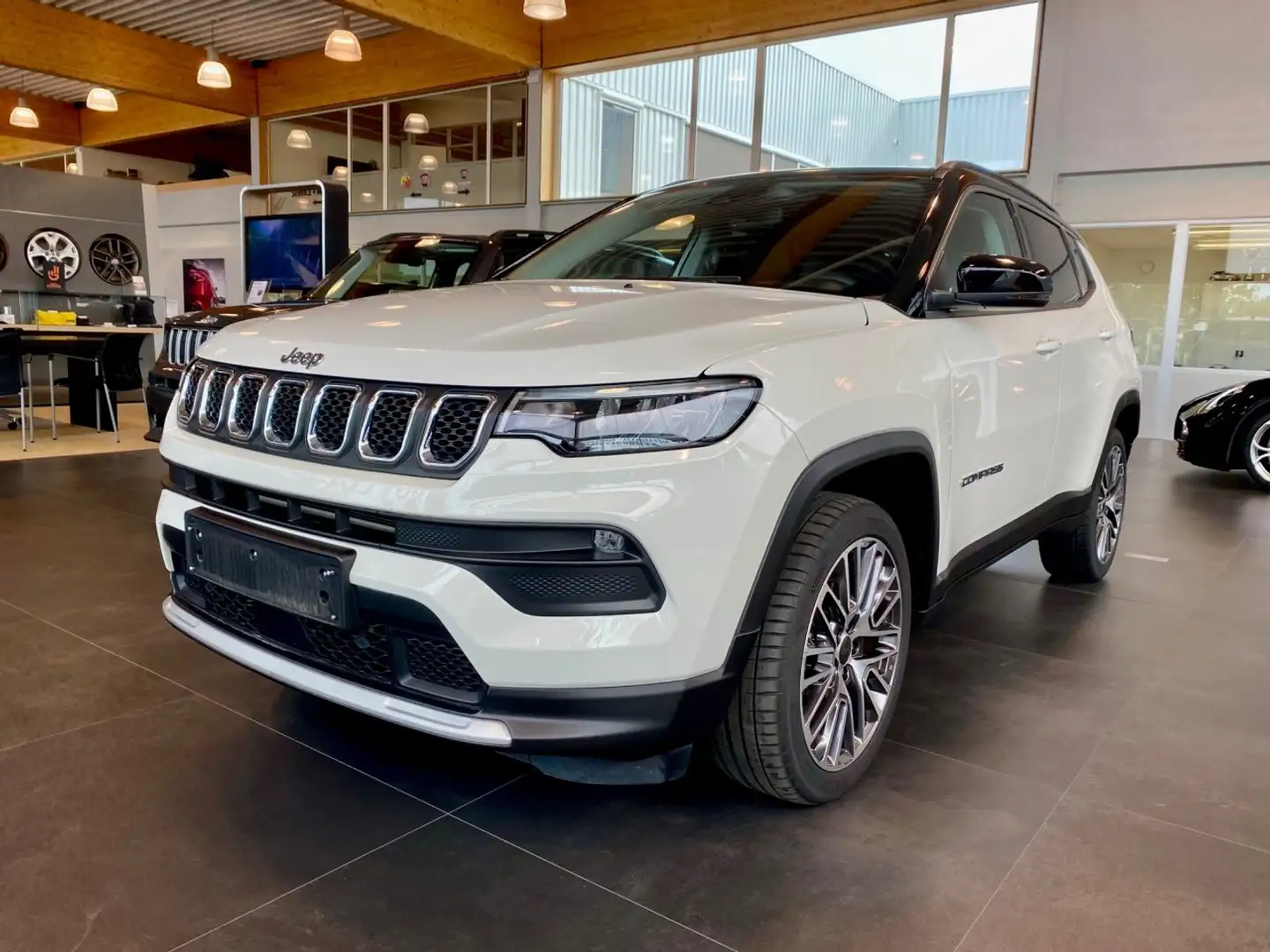 Jeep Compass Limited MHEV 1.5 T DCT7 130 pk Blanc - 1