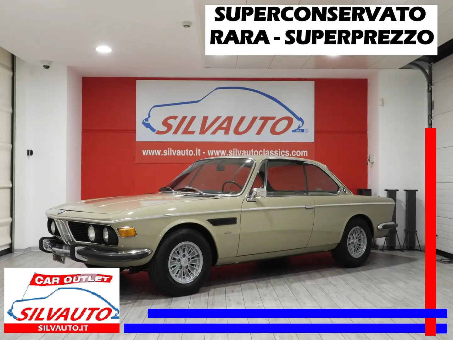 BMW 2800 CS (E9) - SUPERCONSERVATO – RARA (1970) Beige - 1