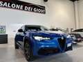Alfa Romeo Stelvio VELOCE Q4 2.0 280CV UFFICIALE STELLANTIS UNICO PR. Blu/Azzurro - thumbnail 2