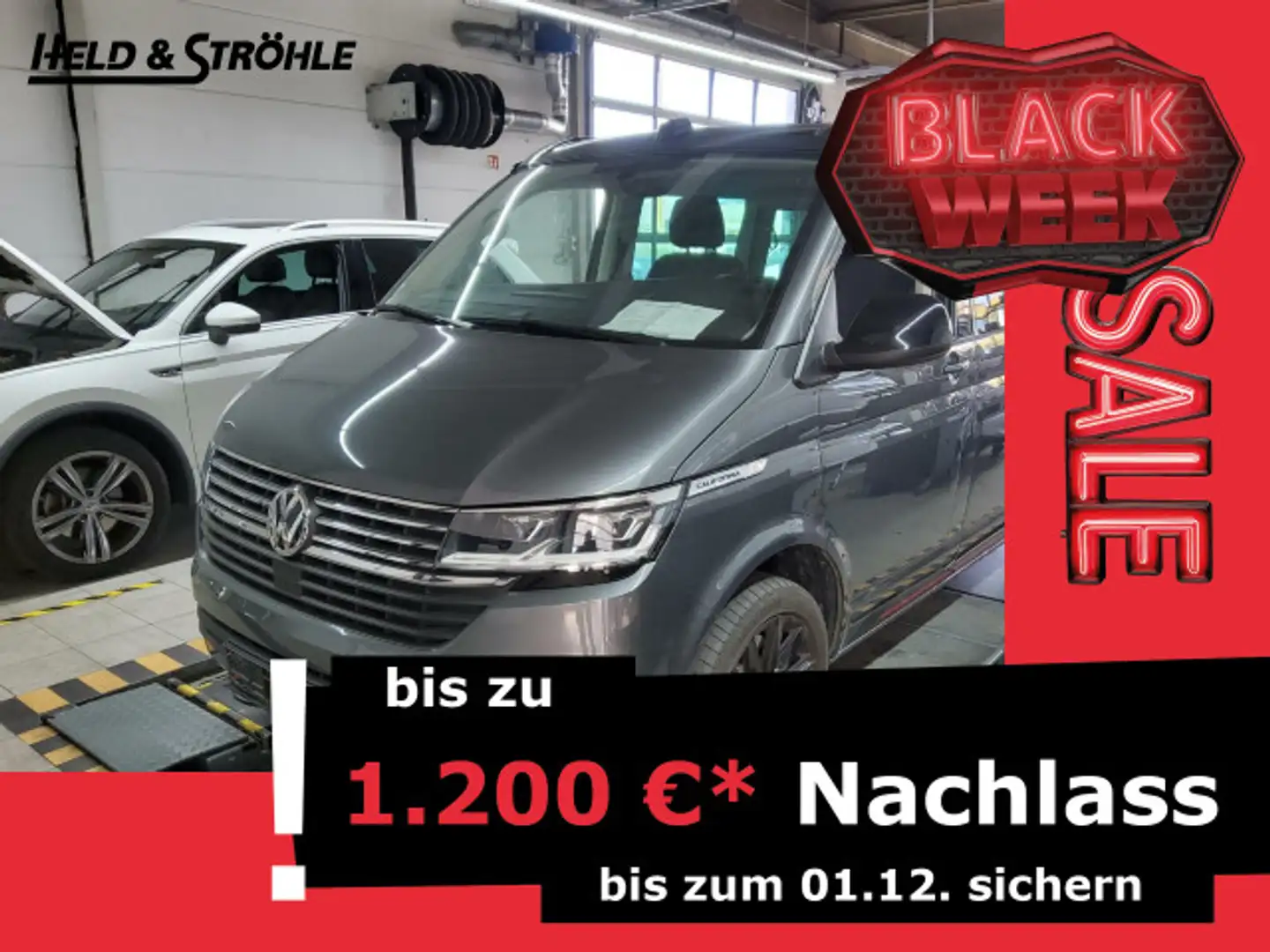 Volkswagen T6.1 California Beach Edition 2.0 TDI DSG STDHZG Grijs - 1