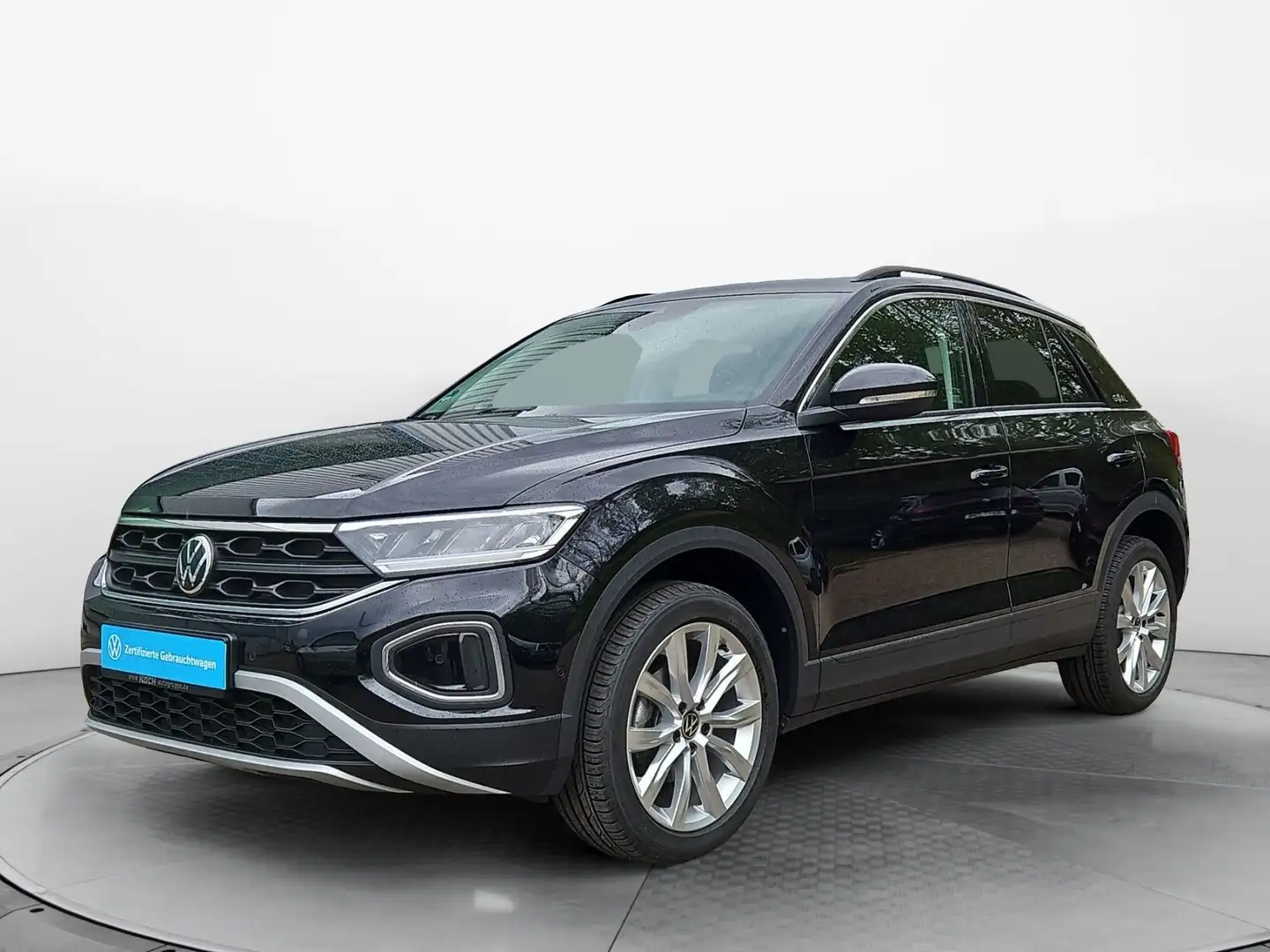 Volkswagen T-Roc 1.5TSI Goal DSG Navi LED AHK Schwarz - 2