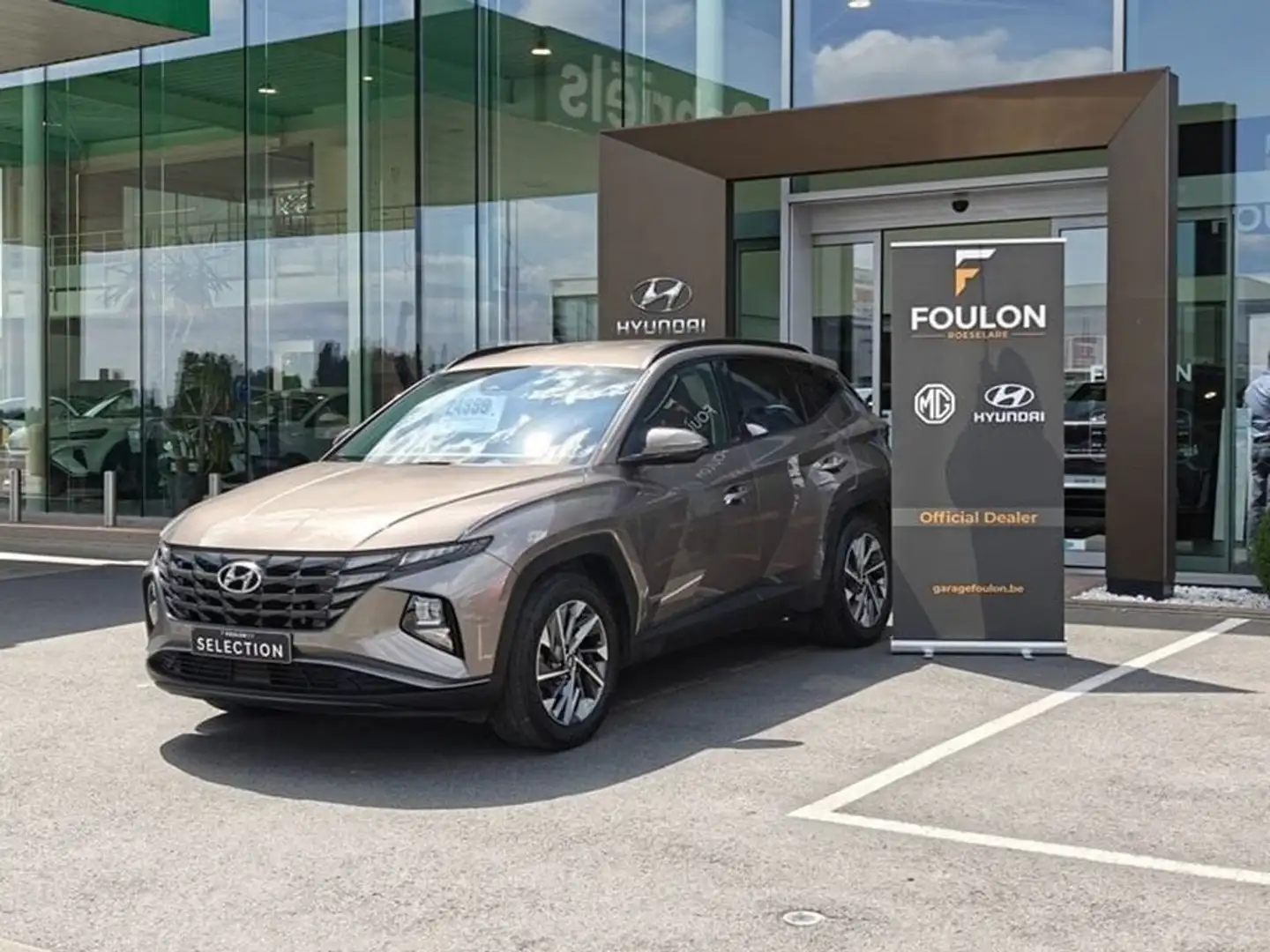 Hyundai TUCSON 1.6 T-GDi Feel Comfort Benzine Manueel Bronze - 1