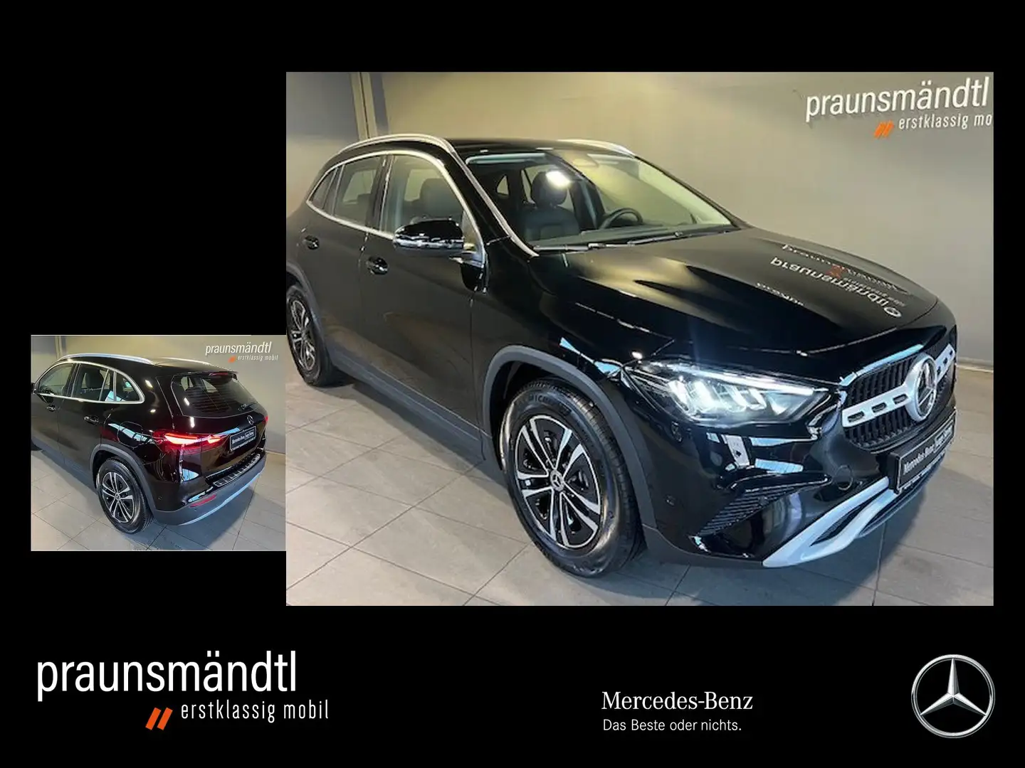 Mercedes-Benz GLA 180 7G-DCT/Parktr./LED/eleHeck/MBUX/DAB/Kame Nero - 1