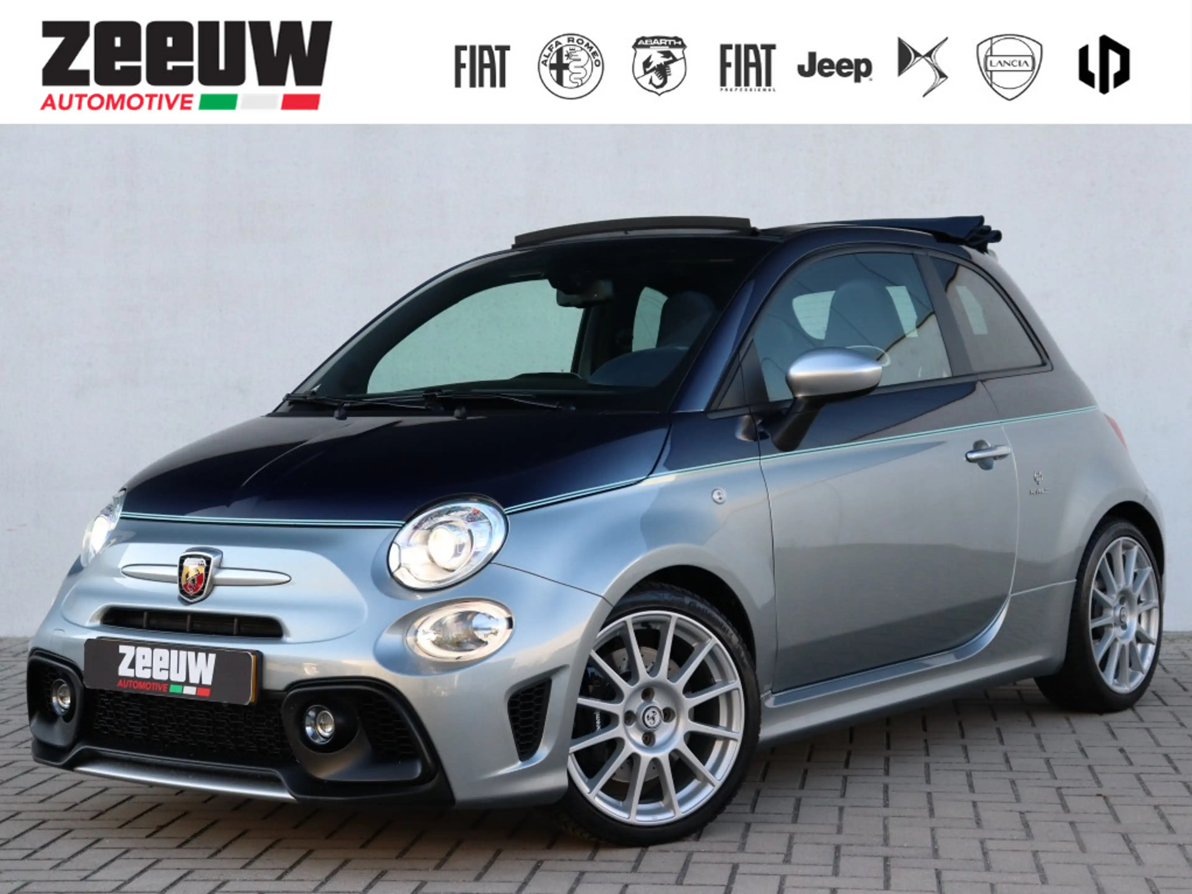 Abarth 595 Cabrio 1.4 T-Jet 180 PK Rivale | Akrapovic | Beats