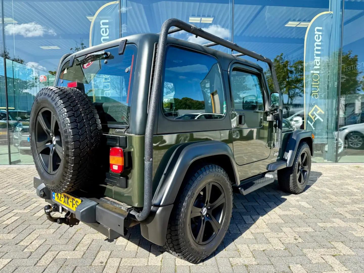 Jeep Wrangler 4.0i TJ Sport, Hardtop & Softtop, 1e eigenaar, NAP Grün - 2