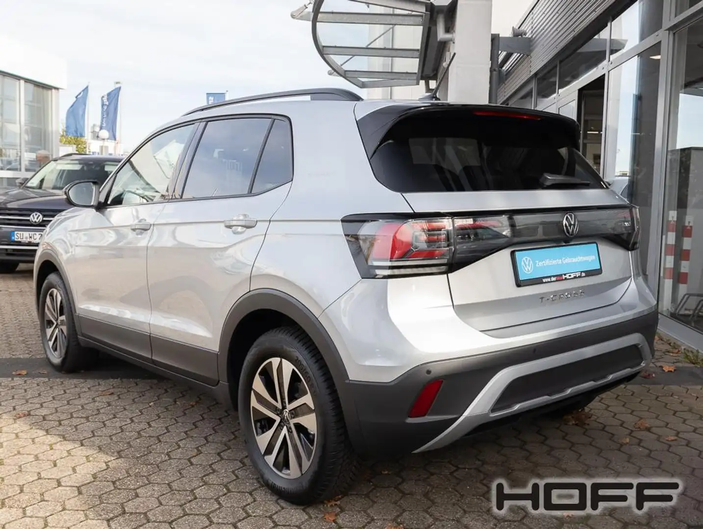 Volkswagen T-Cross 1.0 TSI DSG ENERGY AHK 5J.Garantie Kamera Navi Silber - 2