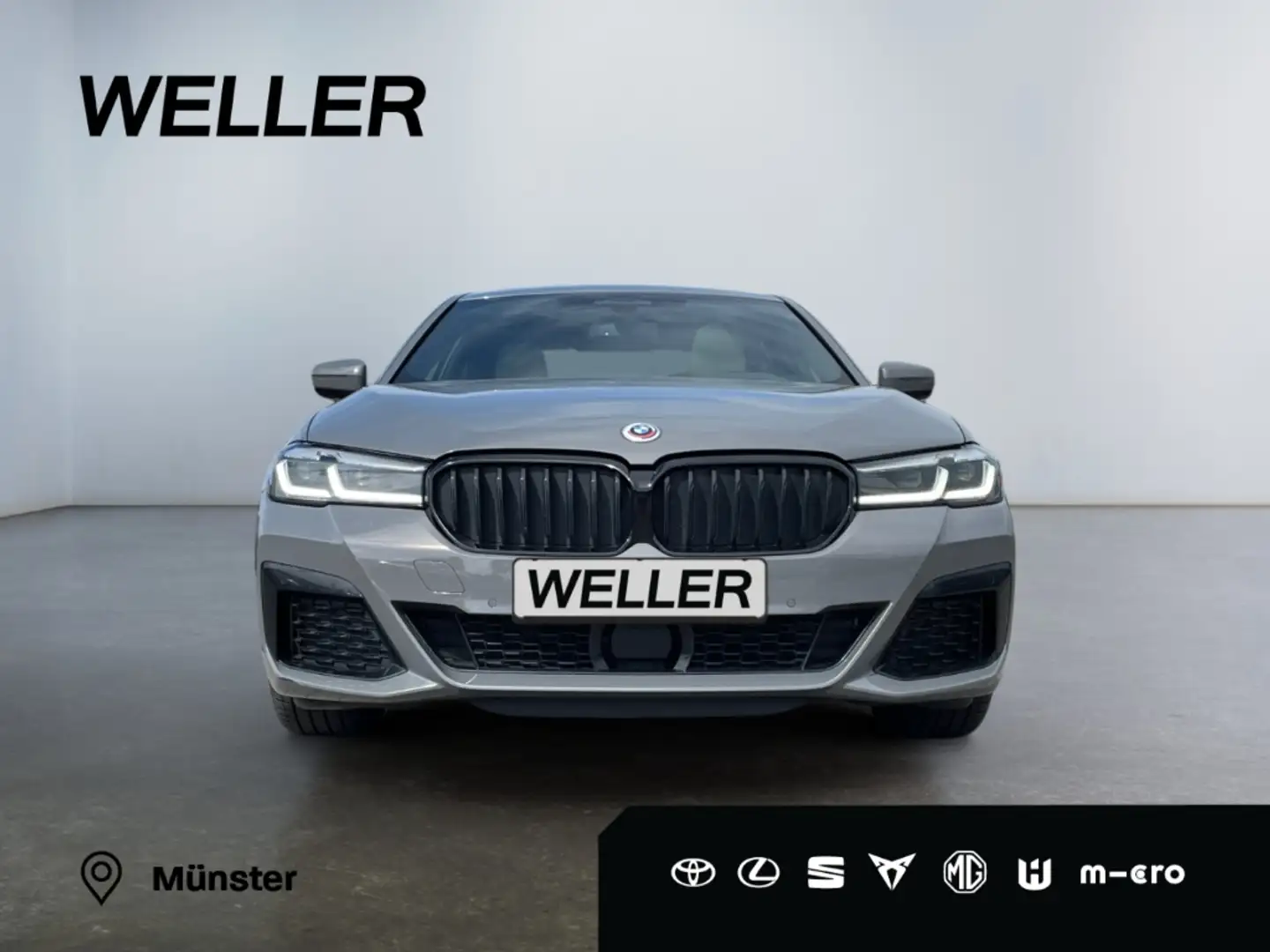 BMW 530 i M Sport *Laser*ACC*Pano*H&K*4x SHZ* Grau - 2