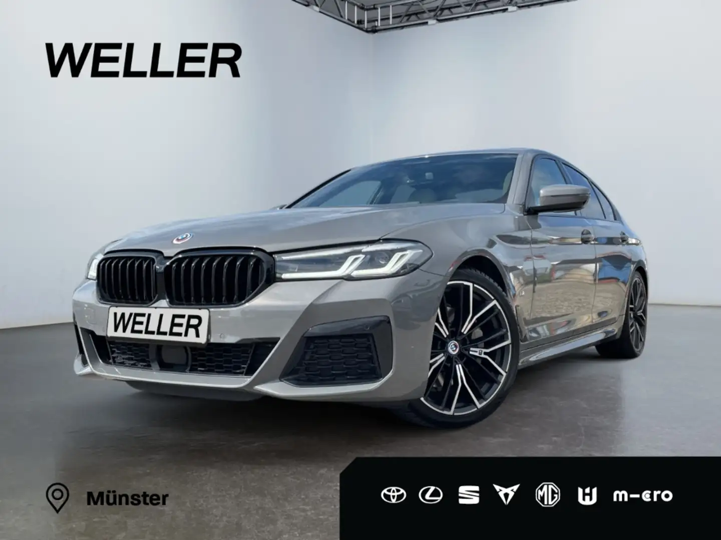 BMW 530 i M Sport *Laser*ACC*Pano*H&K*4x SHZ* Grau - 1