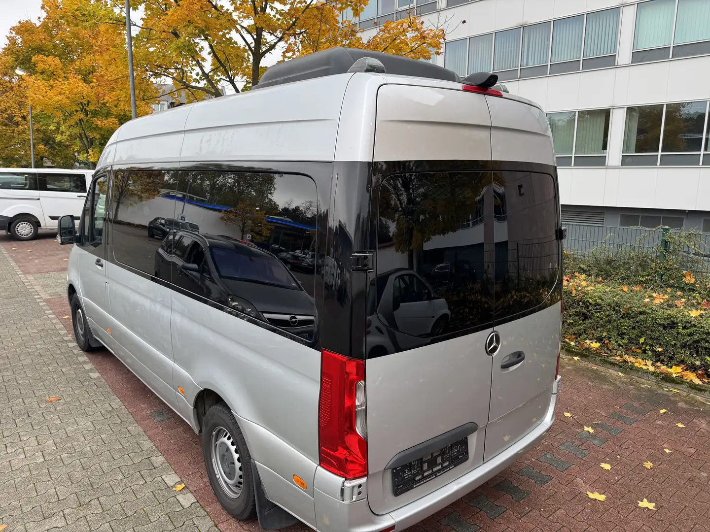 Mercedes-Benz Sprinter 314 cdi/9 Sitze/Rampe/2x Klima Argent - 1