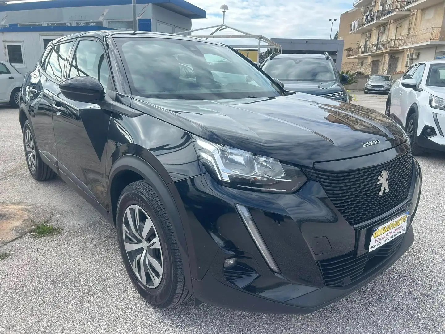 Peugeot 2008 2008 1.5 bluehdi Active s Zwart - 1