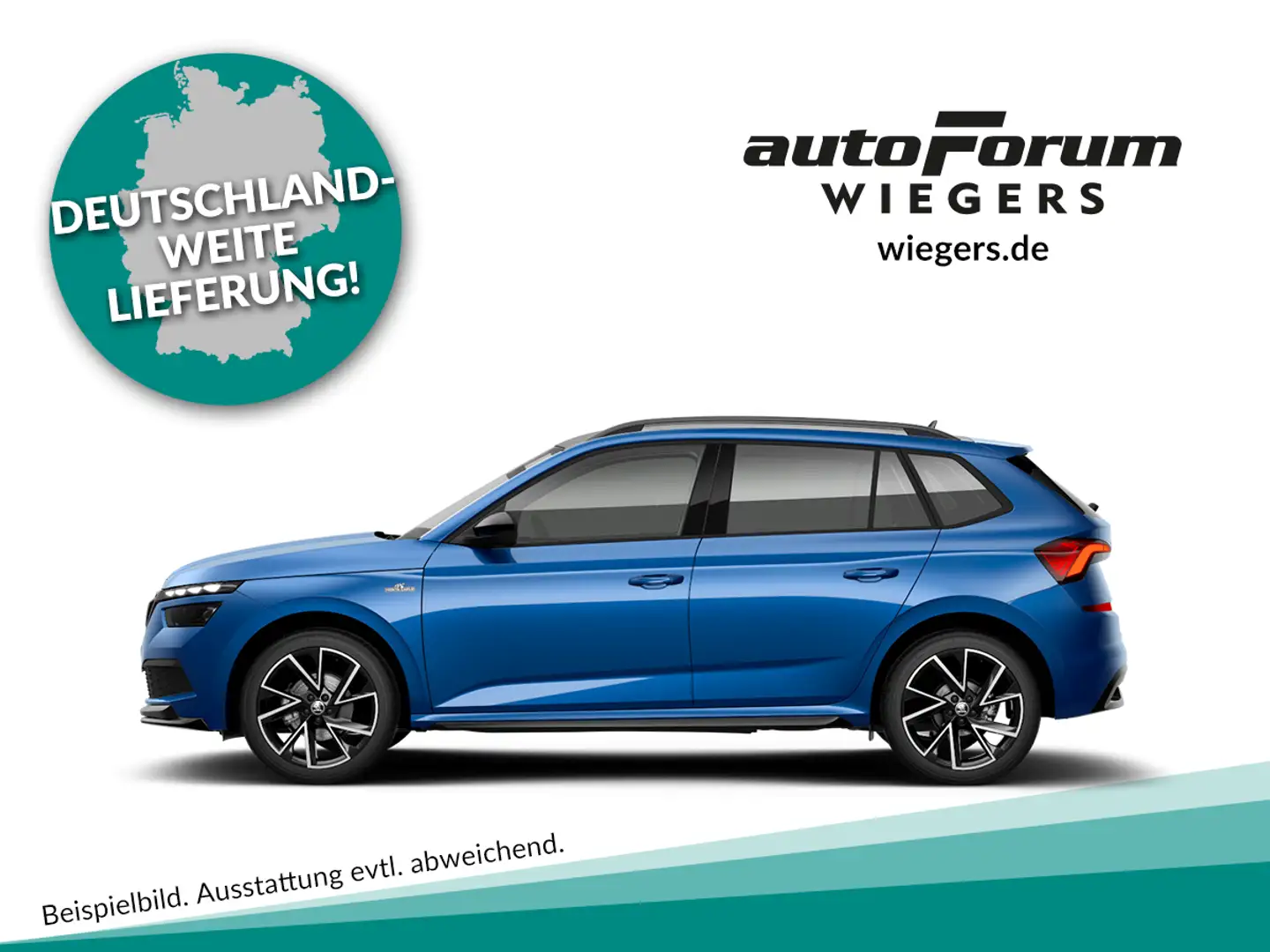Skoda Kamiq Selection 1.0 TSI 85 kW (116 PS) Blau - 2