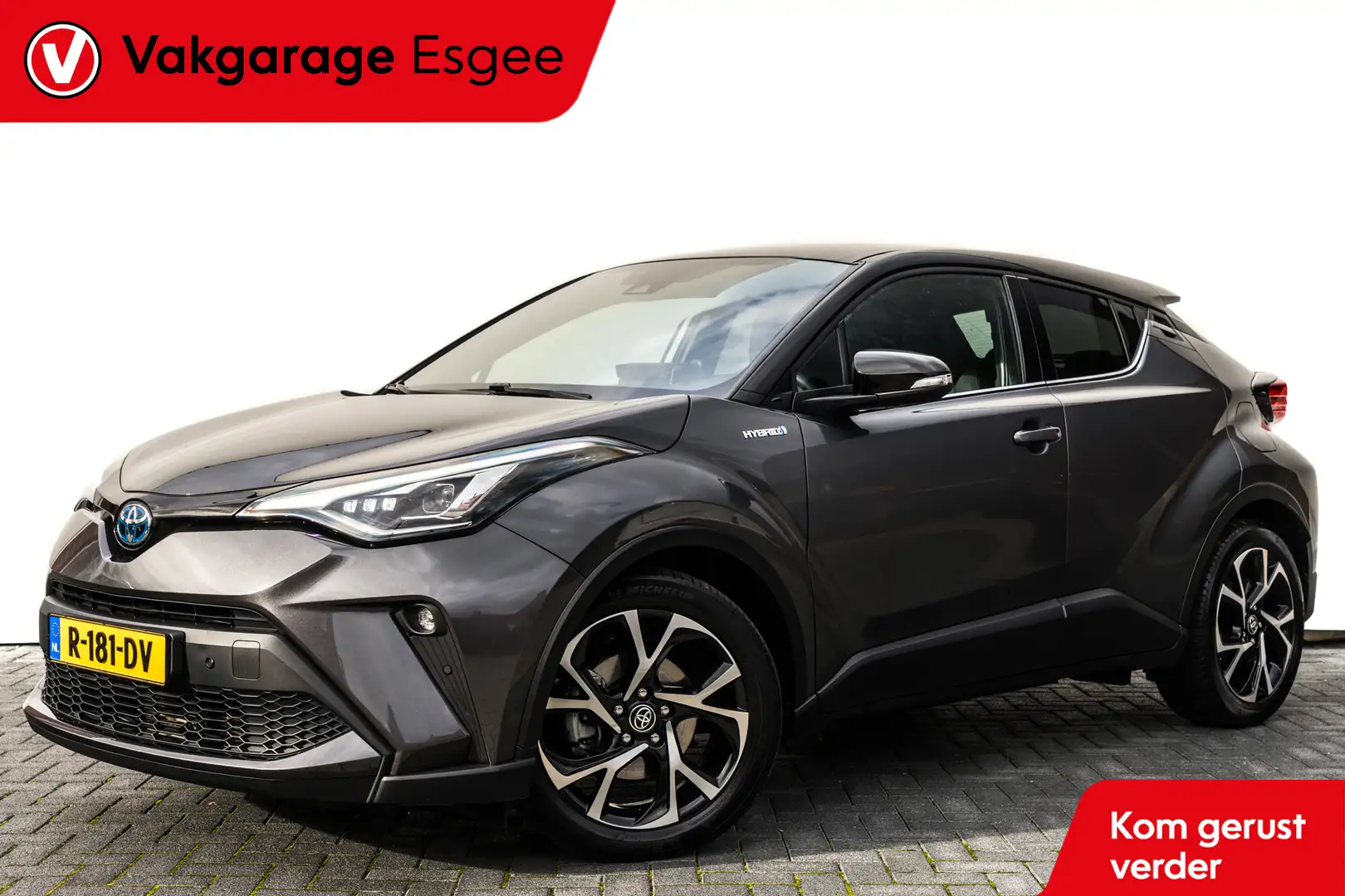 Toyota C-HR 2.0 184 PK Hybrid Style | Luxury 1 e Eign | Automa Gris - 1
