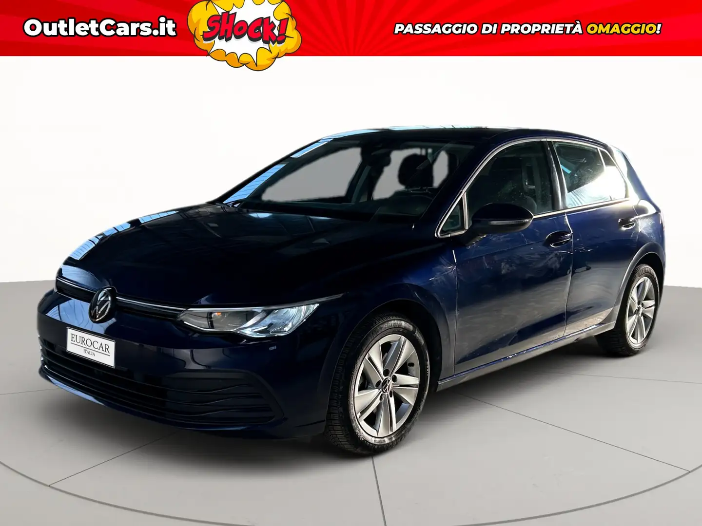 Volkswagen Golf 1.5 tgi life 130cv dsg Blu/Azzurro - 1