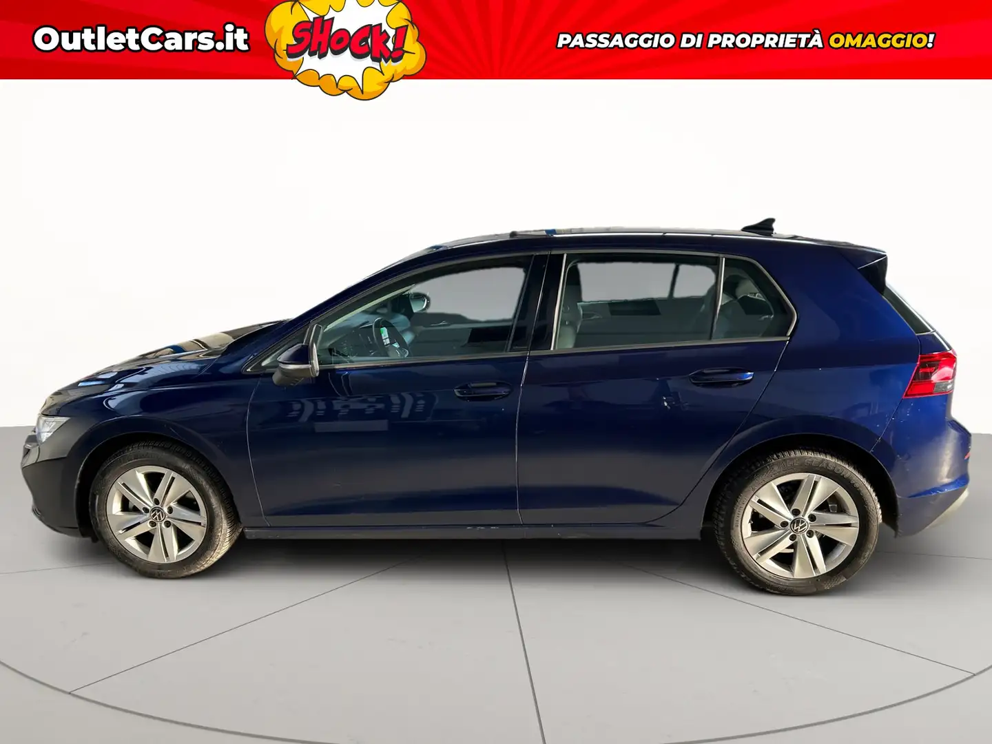 Volkswagen Golf 1.5 tgi life 130cv dsg Blu/Azzurro - 2