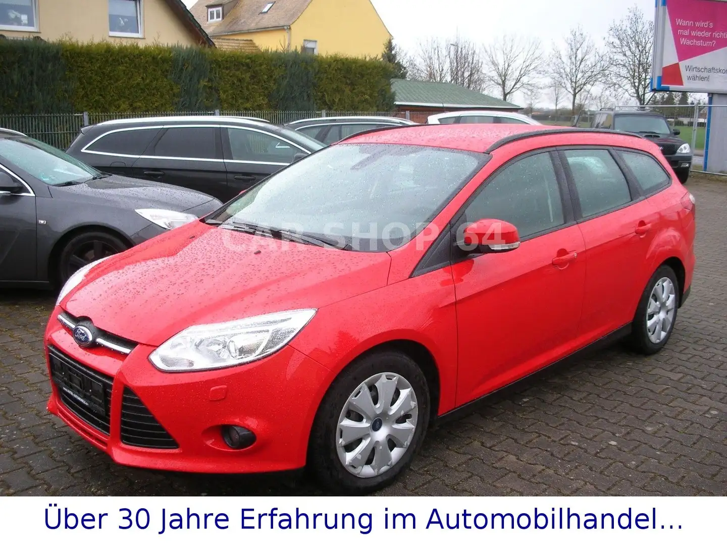 Ford Focus Turnier Trend   -XENON/NAVI/SHZ/PDC/TOP- Rot - 1