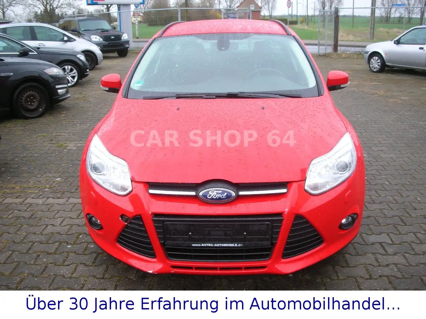 Ford Focus Turnier Trend   -XENON/NAVI/SHZ/PDC/TOP- Rot - 2