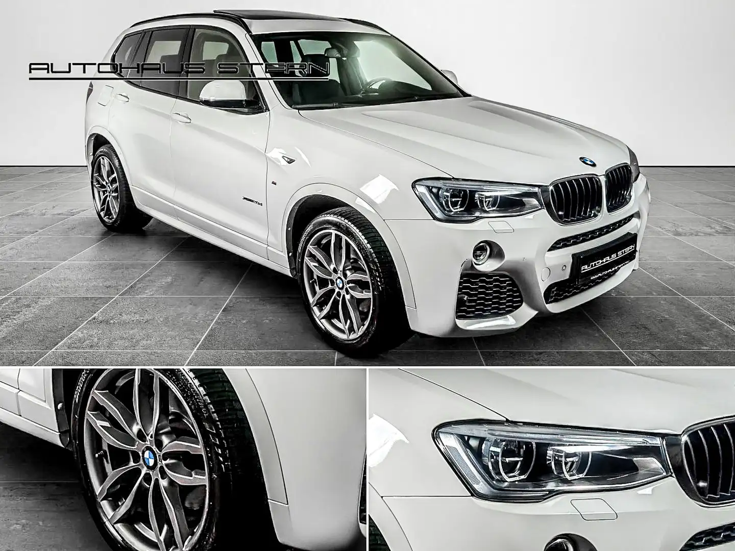 BMW X3 xDrive 20 d*M Sport*LED*HUD*Panorama*Totwinkelass* Weiß - 2