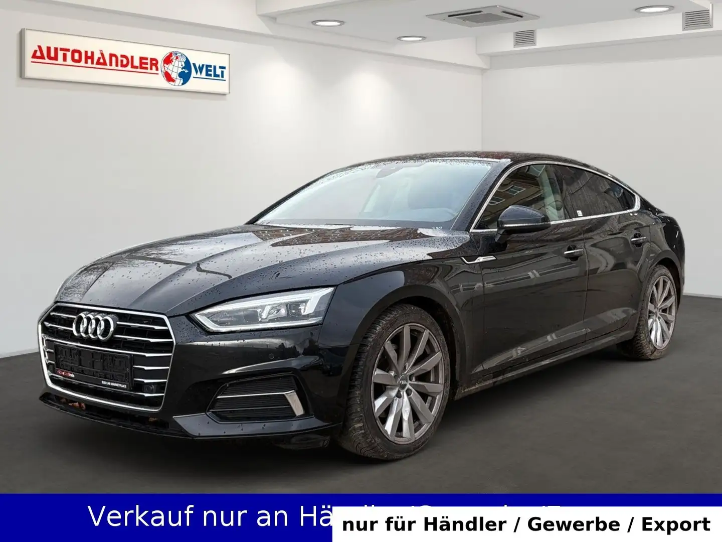 Audi A5 Sportback 35 TDI Automatik LED Leder SHZ Navi Schwarz - 1