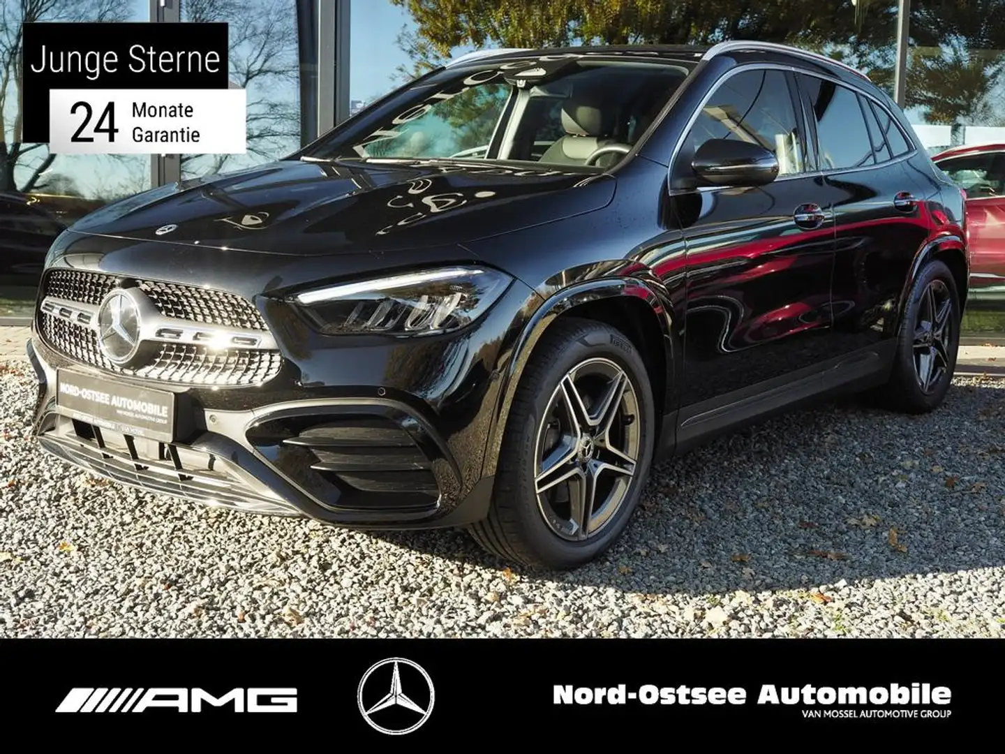Mercedes-Benz GLA 200 d AMG AHK SHZ MBUX KEYLESS-GO Schwarz - 1