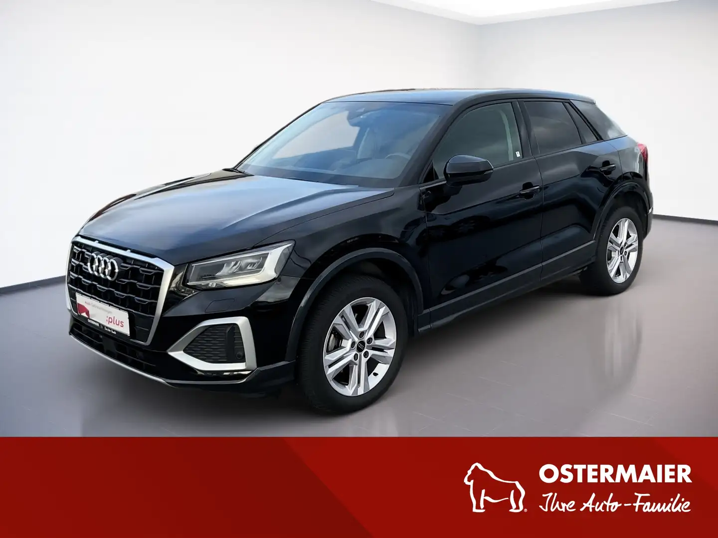 Audi Q2 ADVANCED 35TFSI 150PS.STRONIC.LED.AC-AUTOM.AHK.KAM Noir - 1