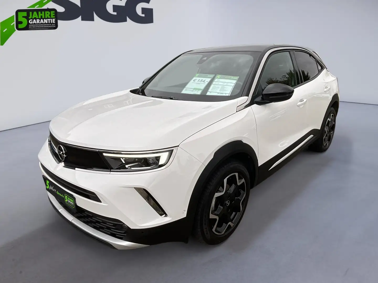 Opel Mokka 1.2 Turbo Ultimate VOLLAUSSTATTUNG Weiß - 2