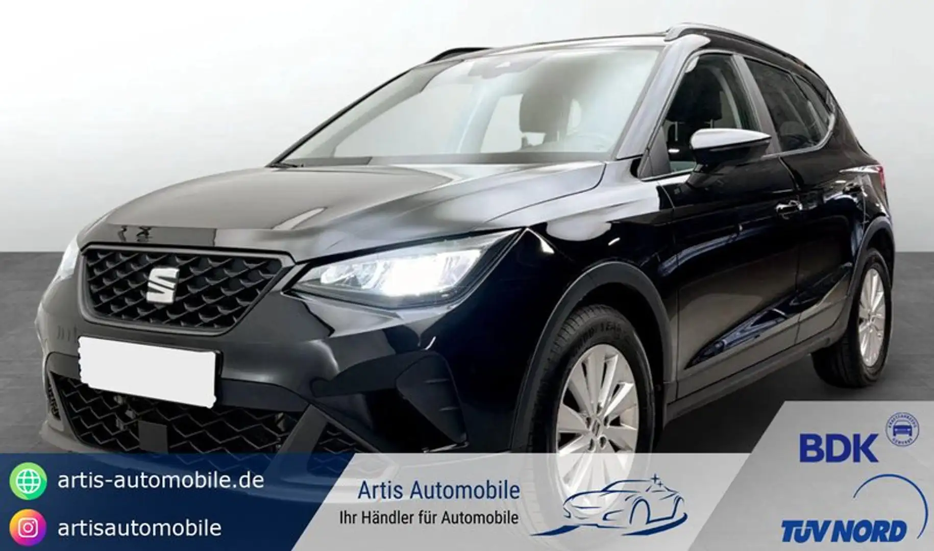 SEAT Arona Style CARPLAY-NAVI*P-SENSOREN Noir - 1